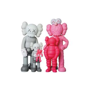 メディコムトイ(MEDICOM TOY)のKAWS FAMILY GREY/PINK/FLUORO PINK(フィギュア)