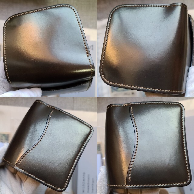 シェルコードバン ワイルドスワンズ ガンゾ ganzo 土屋鞄 財布 ポーター メンズのファッション小物(折り財布)の商品写真