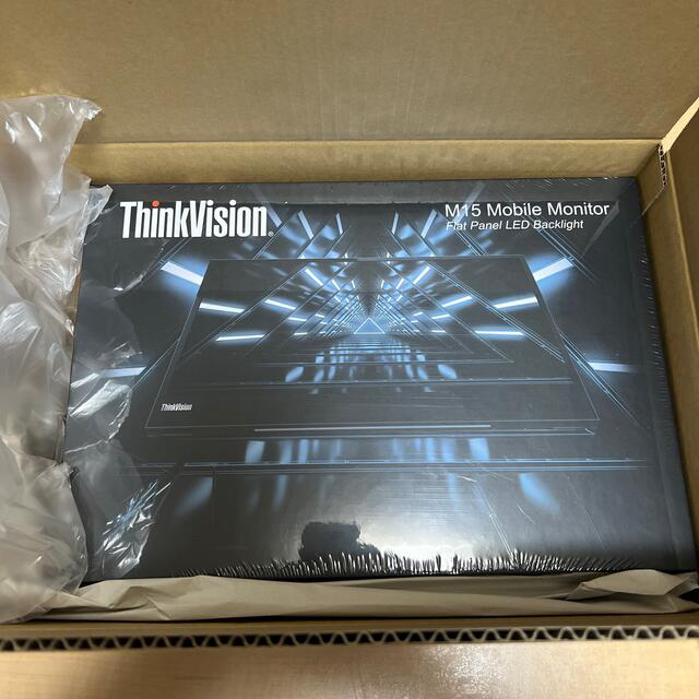 新品未開封 ThinkVision M15 15.6 モバイルモニター レノボ