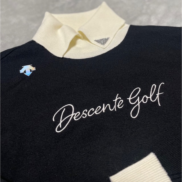 DESCENTE(デサント)の【お値下げ】DESCENTEニット スポーツ/アウトドアのゴルフ(ウエア)の商品写真