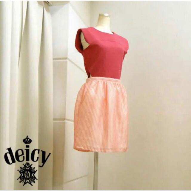 deicy(デイシー)の新品 Deicy デイシー ワンピース 正規品 タグ付き レディースのワンピース(ミニワンピース)の商品写真