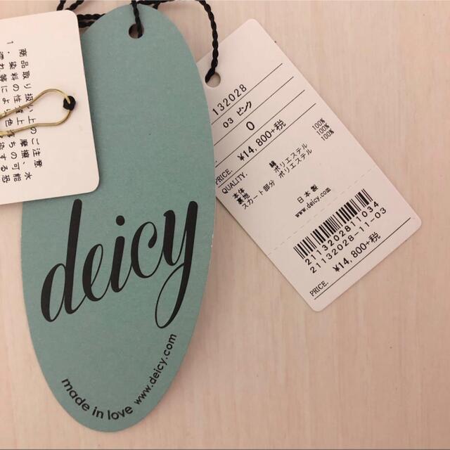 deicy(デイシー)の新品 Deicy デイシー ワンピース 正規品 タグ付き レディースのワンピース(ミニワンピース)の商品写真