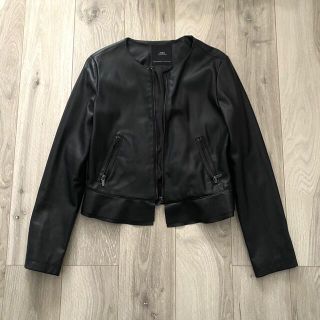 ザラ(ZARA)のZARA ライダースジャケット レザージャケット(ライダースジャケット)