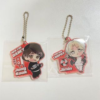 ボウダンショウネンダン(防弾少年団(BTS))のBTS ぴた！でふぉめ TinyTAN アクリルキーホルダー(アイドルグッズ)