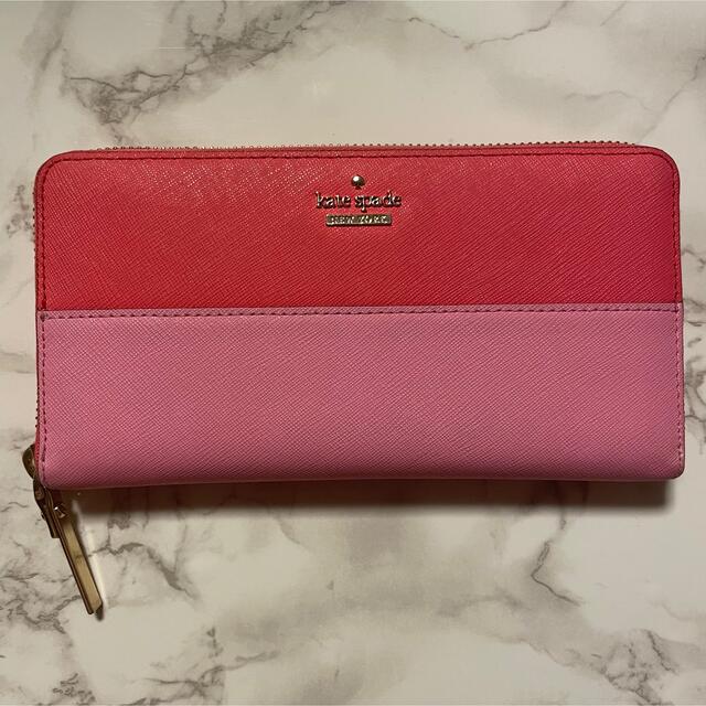 【新品】kate spade　 長財布 　折りたたみ　新作　ピンク