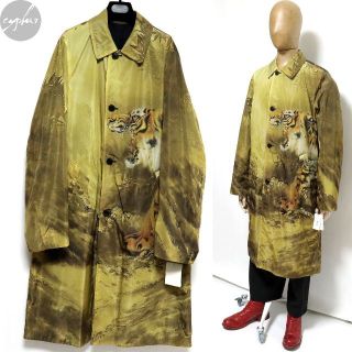 ドリスヴァンノッテン(DRIES VAN NOTEN)の48 新品 20AW ドリスヴァンノッテン タイガー リバーシブル コート(ステンカラーコート)