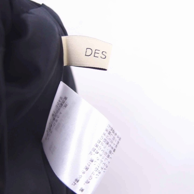 DES PRES(デプレ)のデプレ トゥモローランド タイト スカート ひざ丈 チェック 薄手 1 黒 白 レディースのスカート(ひざ丈スカート)の商品写真