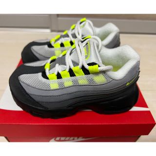 ナイキ(NIKE)のNIKE AIR MAX 95 neon yellow 10C（16cm）(スニーカー)