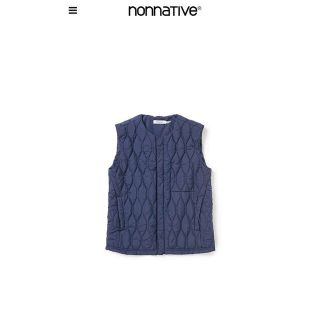 nonnative alpinist fleece vest NAVY 3