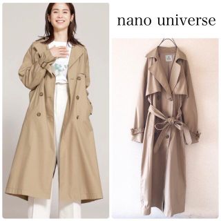 nano・universe - ナノユニバース 春トレンチコート 美品 38の通販 ...