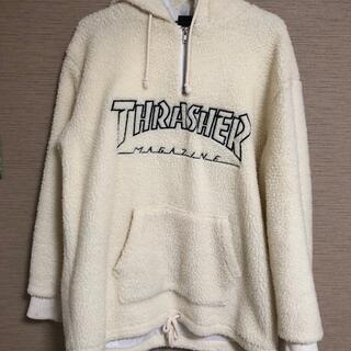 スラッシャー(THRASHER)のTHRASHER/ボアフードパーカー(パーカー)