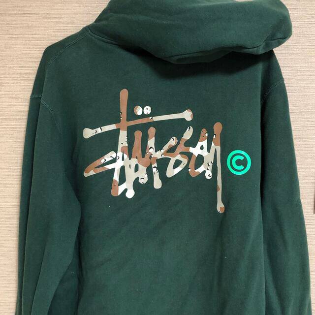 メンズStussy/フードジップパーカー