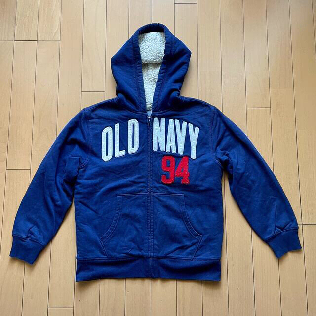 Old Navy(オールドネイビー)のオールドネイビー 裏地もこもこパーカー ★ 130cm キッズ/ベビー/マタニティのキッズ服男の子用(90cm~)(ジャケット/上着)の商品写真