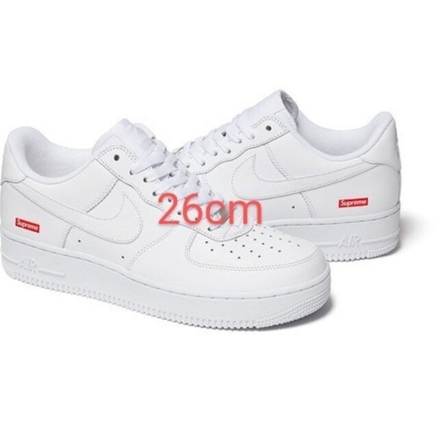 Supreme®/Nike® Air Force 1 Low 26cmWhiteSIZE