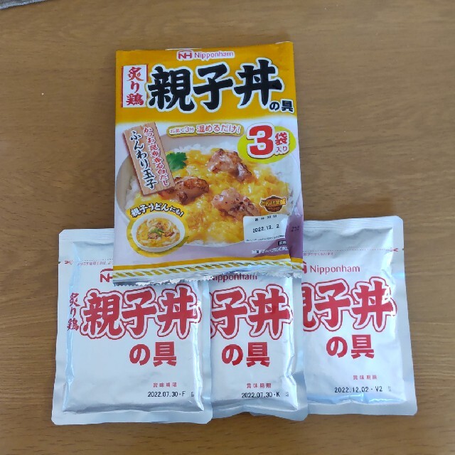 日本ハム(ニホンハム)の日本ハム　親子丼 食品/飲料/酒の加工食品(レトルト食品)の商品写真