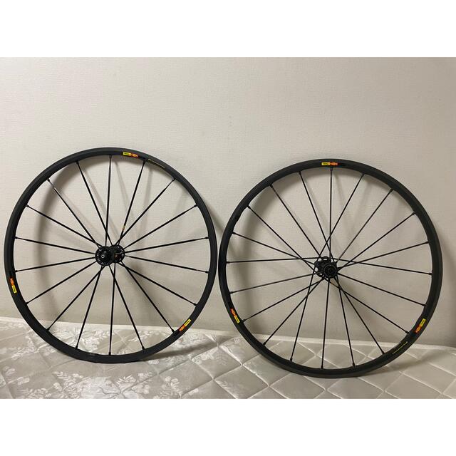 自転車mavic ksyrium SLR タイヤスプロケット付き