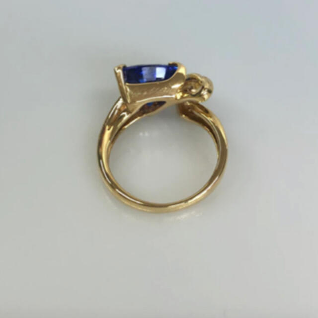 K18 タンザナイト リング 2.3ct 9号