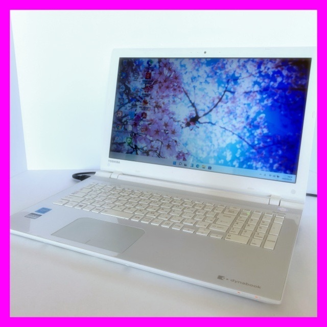 カメラ付き⭐️東芝ノートパソコン✨スリム✨オンライン授業＆テレワーク✨WIN11