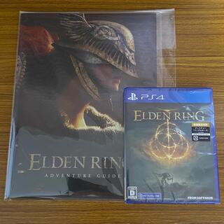 プレイステーション4(PlayStation4)の新品未開封　PS4ソフト　ELDEN RING(エルデンリング)  特典付(家庭用ゲームソフト)