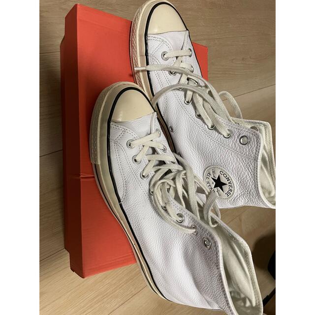 CONVERSE CHUCK 70 HIGH CT70 白レザー　正規品 1