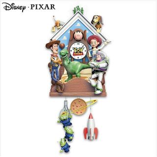 ディズニー(Disney)のこまちゃん様用  ディズニー トイストーリーToy Story Clock(掛時計/柱時計)