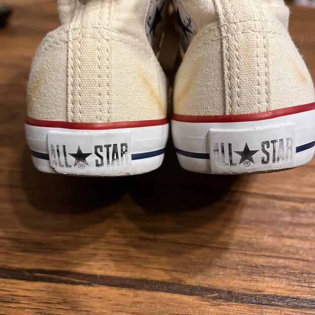 CONVERSE(コンバース)のコンバース ハイカット オフホワイト 18cm キッズ/ベビー/マタニティのキッズ靴/シューズ(15cm~)(スニーカー)の商品写真