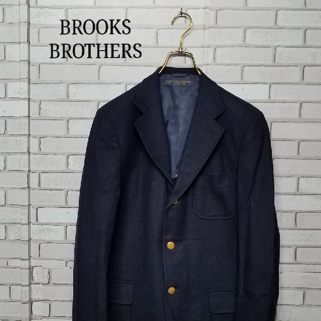 Brooks Brothers ブルックスブラザーズ　紺ブレ　金ボタン　L