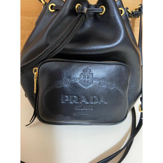 PRADAプラダ デュエット ショルダーバック巾着バッグ 2way新品、未使用