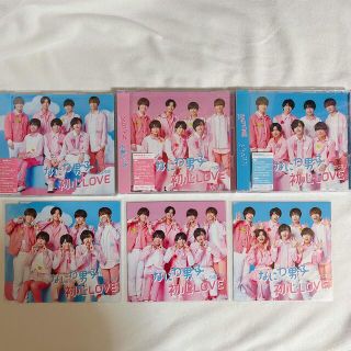 ジャニーズ(Johnny's)のなにわ男子 デビューシングル 初心LOVE 3形態セット CD+Blu-ray(アイドルグッズ)