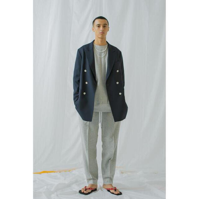 TW TWILL DOUBLE BREASTED BLAZER モンキータイム