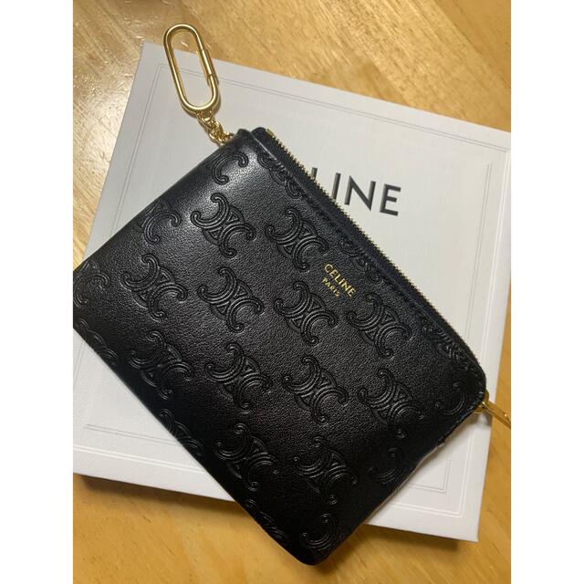 CELINE セリーヌ フック付き コイン & カードポーチ