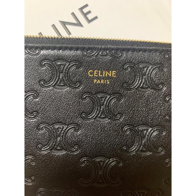 celine - CELINE セリーヌ フック付き コイン & カードポーチの通販 by