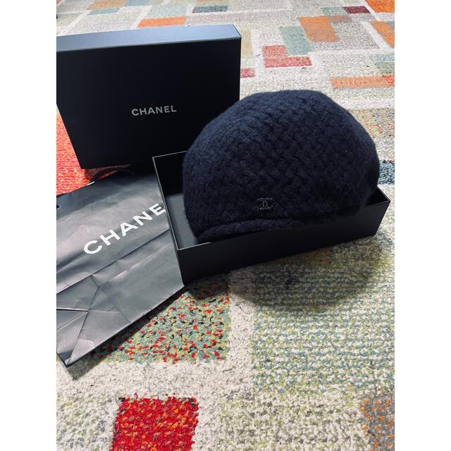 CHANEL★シャネル CCロゴ ニット帽 帽子 CHANEL★シャネル CCロゴ ニット帽 帽子