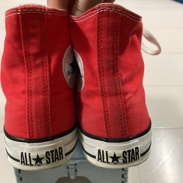 CONVERSE(コンバース)のコンバース オールスター ハイカット　赤 メンズの靴/シューズ(スニーカー)の商品写真