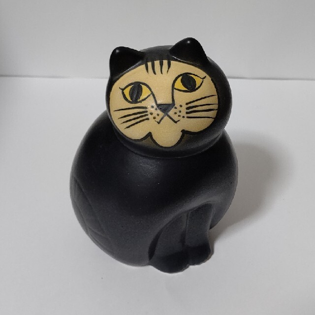 最終価格】リサラーソン ミア セミミディアム ブラック 猫の置物