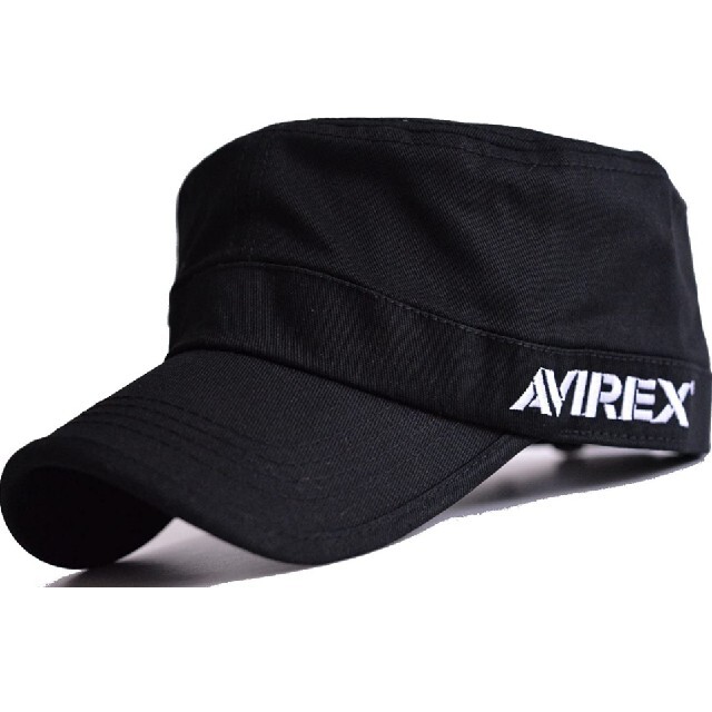 AVIREX(アヴィレックス)のAVIREX ワークキャップ(黒) 新品未使用品 メンズの帽子(キャップ)の商品写真