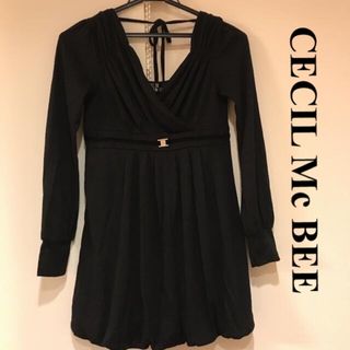 セシルマクビー(CECIL McBEE)のセシルマクビー CECIL Mc BEE チュニック Aライン トップス(カットソー(長袖/七分))