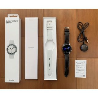 サムスン(SAMSUNG)のGalaxyWatch4 Classic 42mm SM-R880NZSAXJP(その他)