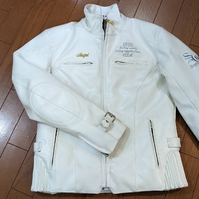 SIMPSON(シンプソン)のAngel Hearts✨エンジェルハーツ✨レディースライダースジャケット🧥 自動車/バイクのバイク(装備/装具)の商品写真