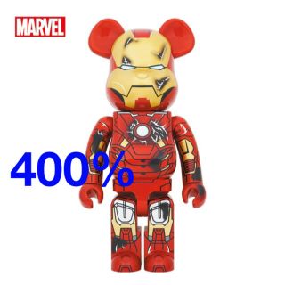 メディコムトイ(MEDICOM TOY)のBE@RBRICK IRON MAN MARK VII DAMAGE 400％(その他)