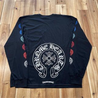 クロムハーツ(Chrome Hearts)の新品新作 レア クロムハーツ ホースシュー マルチロゴ ロングスリーブ Tシャツ(Tシャツ/カットソー(七分/長袖))