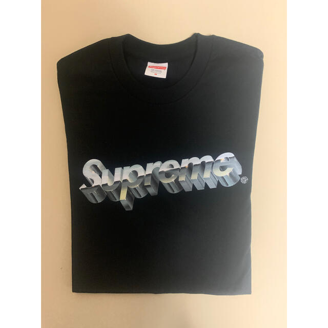 Supreme Chrome Logo Tee Msize