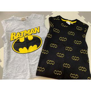 エイチアンドエム(H&M)のH&M バットマン Tシャツ2枚組 80(Ｔシャツ)