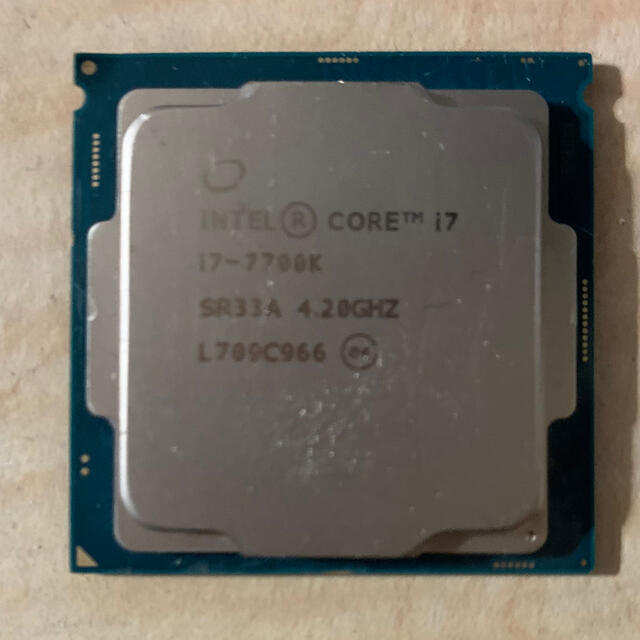 Intel CPU i7 7700K 4.20GHz ジャンク扱い