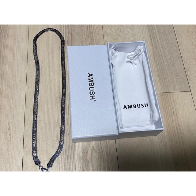 ambush×nike ヘリンボーンチェーンネックレスアクセサリー