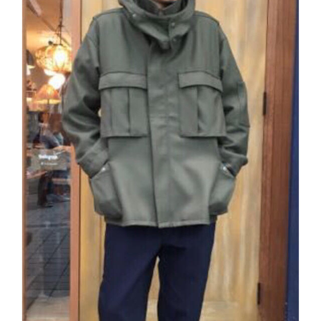 AURALEE - 希少名作AURALEE LIGHT MELTON FLIGHT PARKA 4の通販 AURALEE - 希少名作AURALEE LIGHT MELTON FLIGHT PARKA 4の通販
