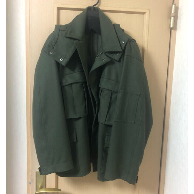 AURALEE - 希少名作AURALEE LIGHT MELTON FLIGHT PARKA 4の通販 AURALEE - 希少名作AURALEE LIGHT MELTON FLIGHT PARKA 4の通販