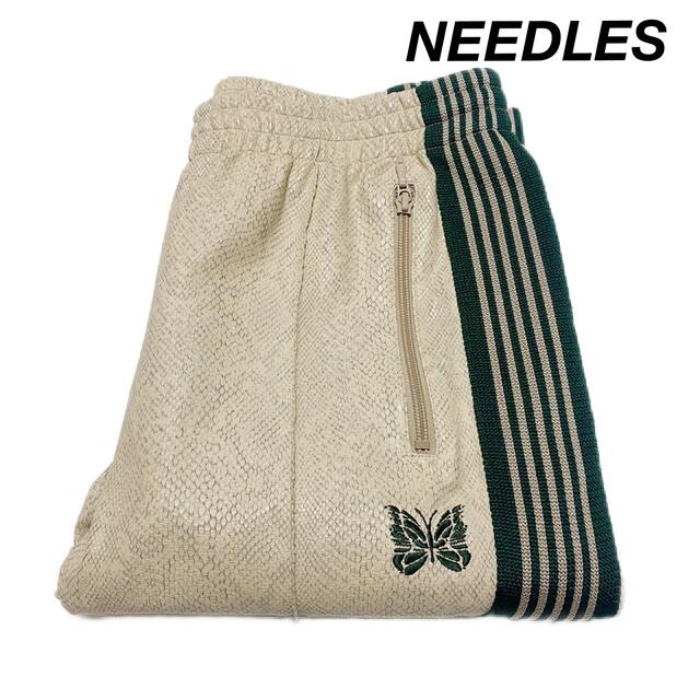 【NEEDLES】ナロートラックパンツ　パイソン柄NEEDLESサイズ