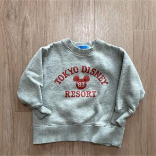 ディズニー(Disney)の定価5,280円 トレーナー　100 ディズニー　ミッキー　ディズニーランド(Tシャツ/カットソー)