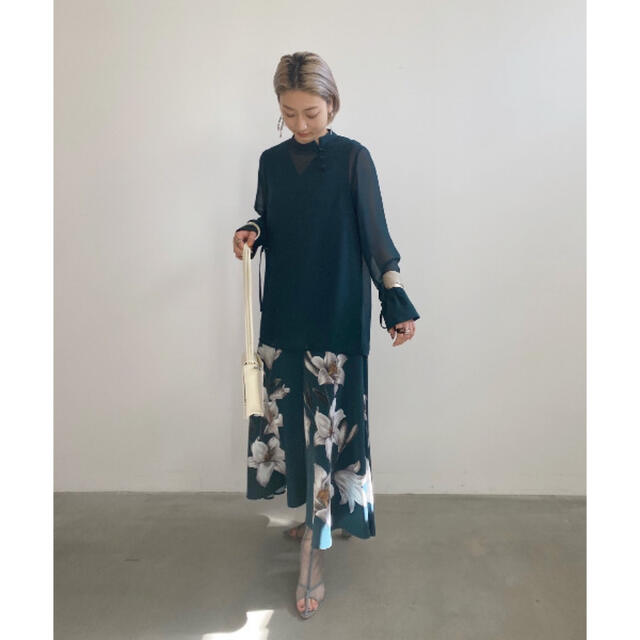 3WAY ADELA LAYERED DRESS 新品タグ付き ベージュ くらしを楽しむ